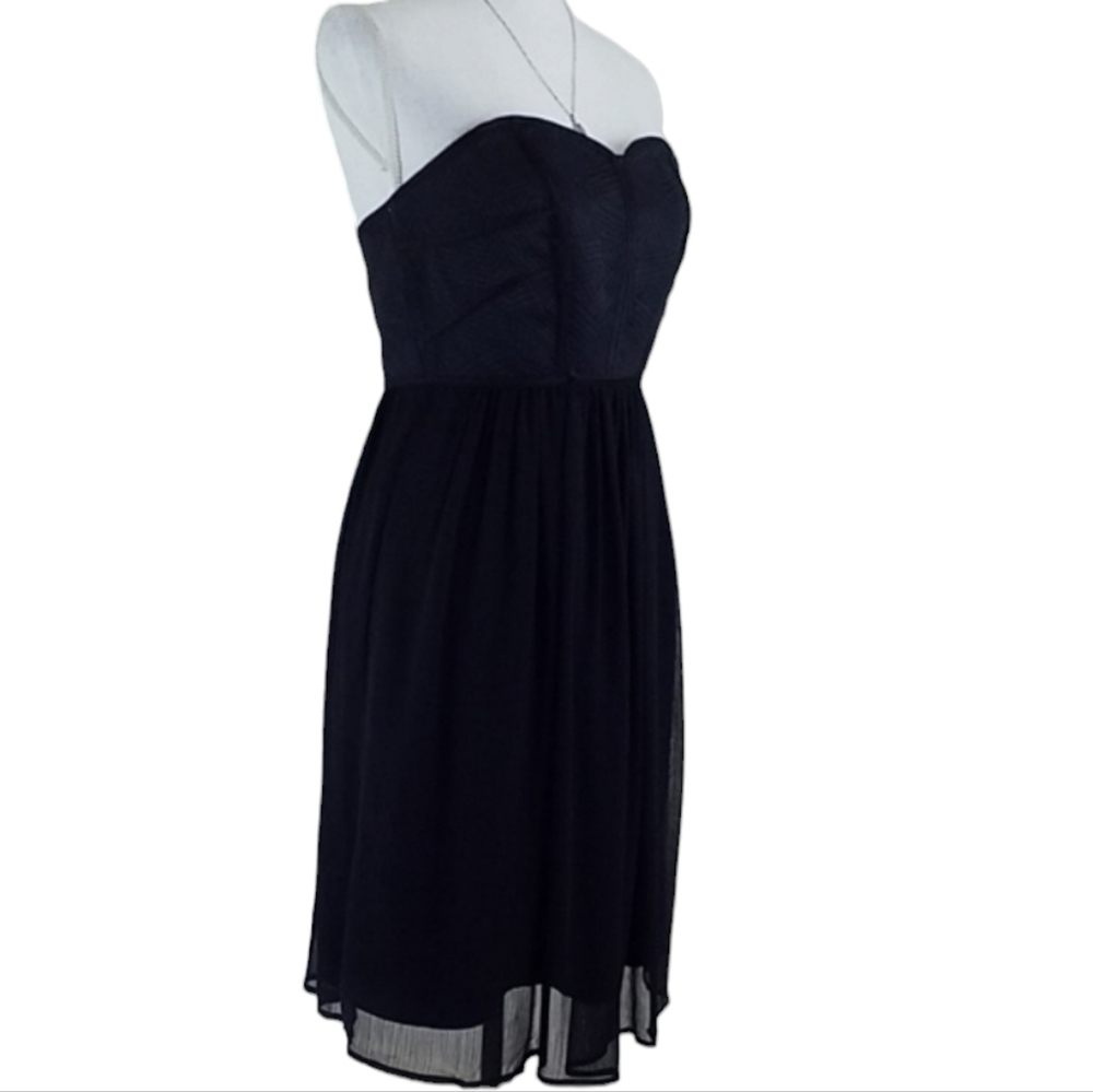 Max and Cleo~Sz 8~Black Sweetheart Prom Dress NWT